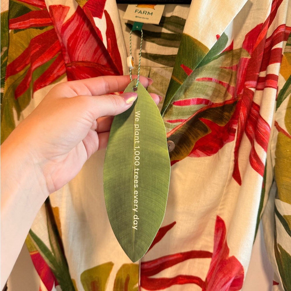 Farm Rio Spring Forest Mini Dress - Picture 6 of 11